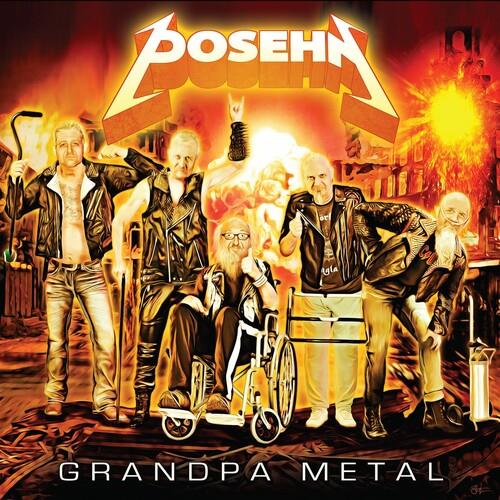 Grandpa Metal - Vinyl LP (Orange/Black)