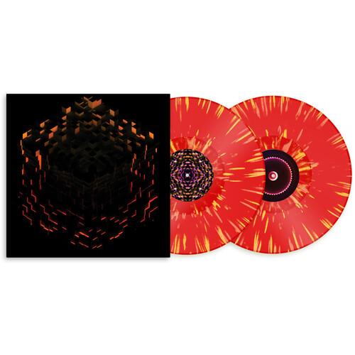 Minecraft Volume Beta - Red Orange & Yellow Splatter - Vinyl LP (Orange/Yellow)