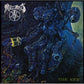 Dark fantasy album cover featuring a blue skeletal cyborg holding a glowing key
