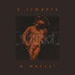 Dark album cover featuring a classical statue of a helmeted figure in orange tones