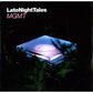 Black vinyl LP cover featuring a glowing translucent cube surrounded by dark foliage