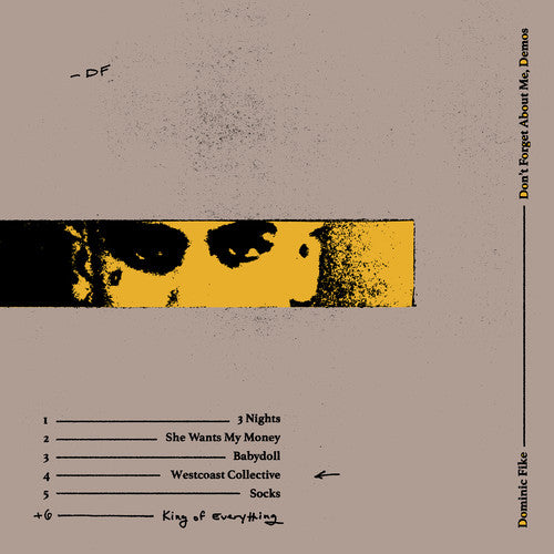 Don't Forget About Me, Demos - Vinyl LP