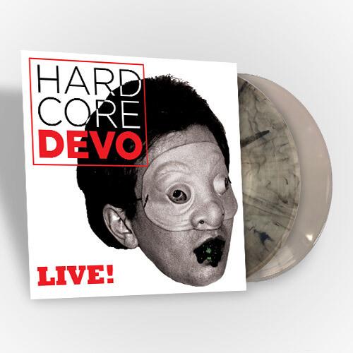 Hardcore Devo Live! - Hardcore Edition Natural & Blackl / Natual & Milky White Vinyl (Exclusive) - Vinyl LP