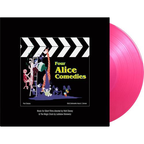 Four Alice Comedies (Music for Silent Films Directed by Walt Disney) - Limited Edition Vinyl LP 180 Gram (Pink)