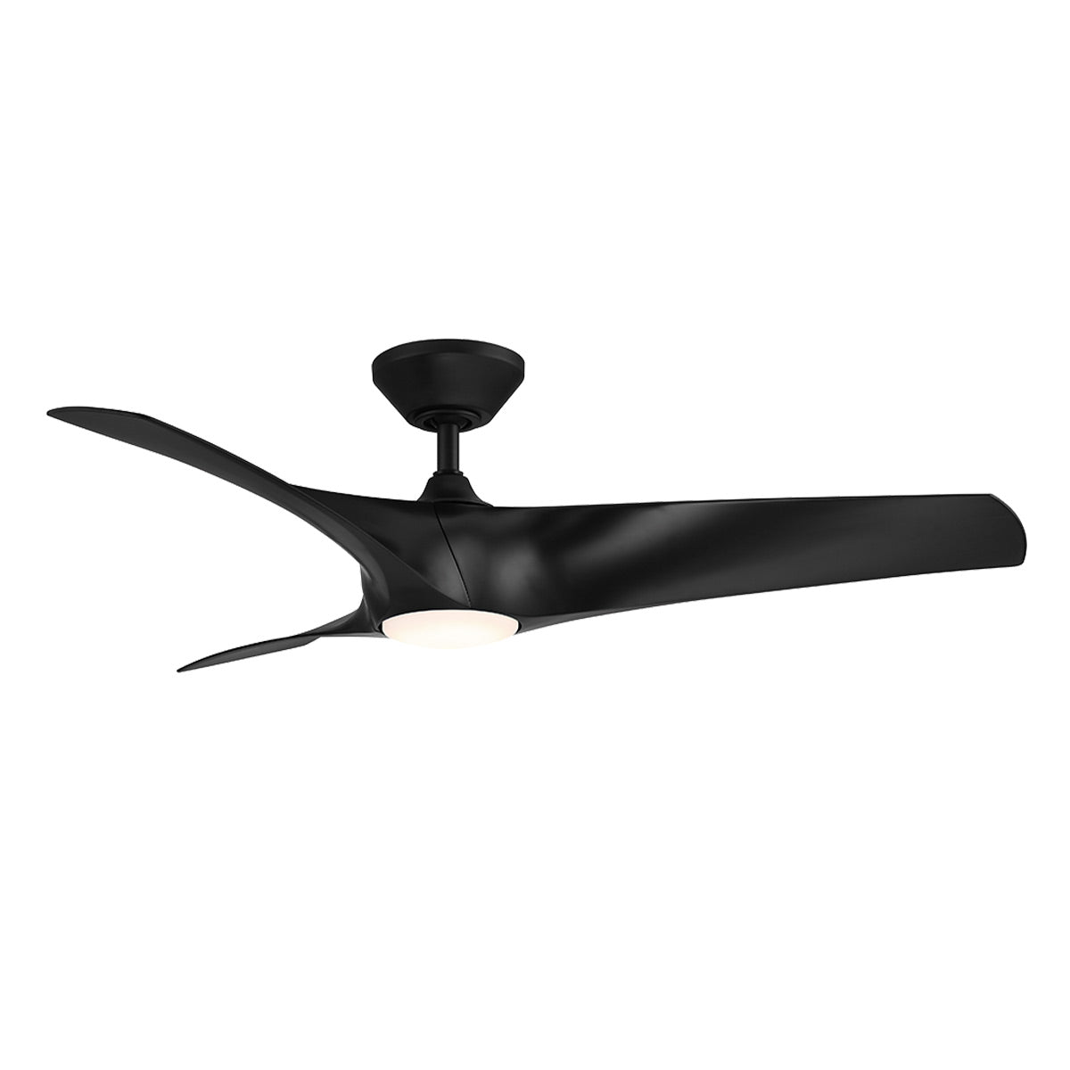 Modern Forms Zephyr Smart Ceiling Fan - 52" (Matte Black)