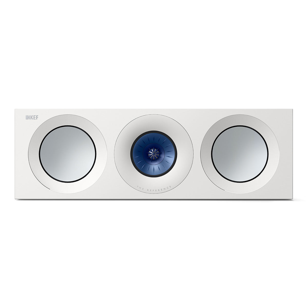 KEF Reference 2 Center Channel Speaker - Each (High-Gloss White/Blue)