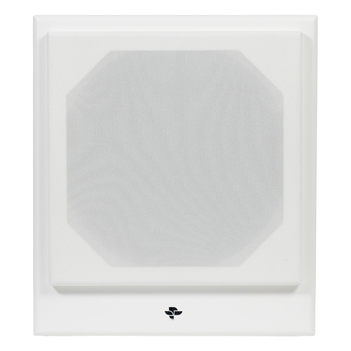 KIN By Totem Solo On-Wall Speaker Pair with Sub 8 Powered 8" Subwoofer (Satin White)