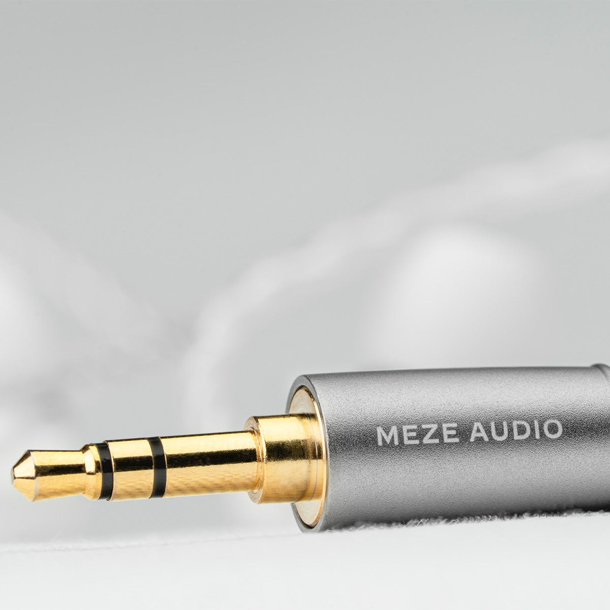 Meze Audio 2-Pin to 3.5mm Silver Plated Cable - 3.9 ft.
