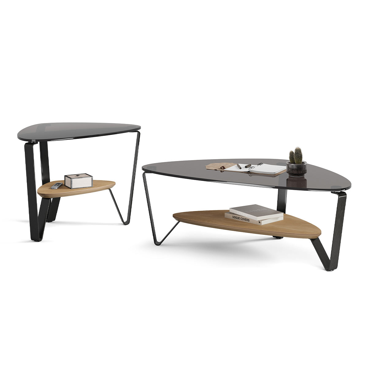 BDI Dino 1367 End Table (Washed Oak)