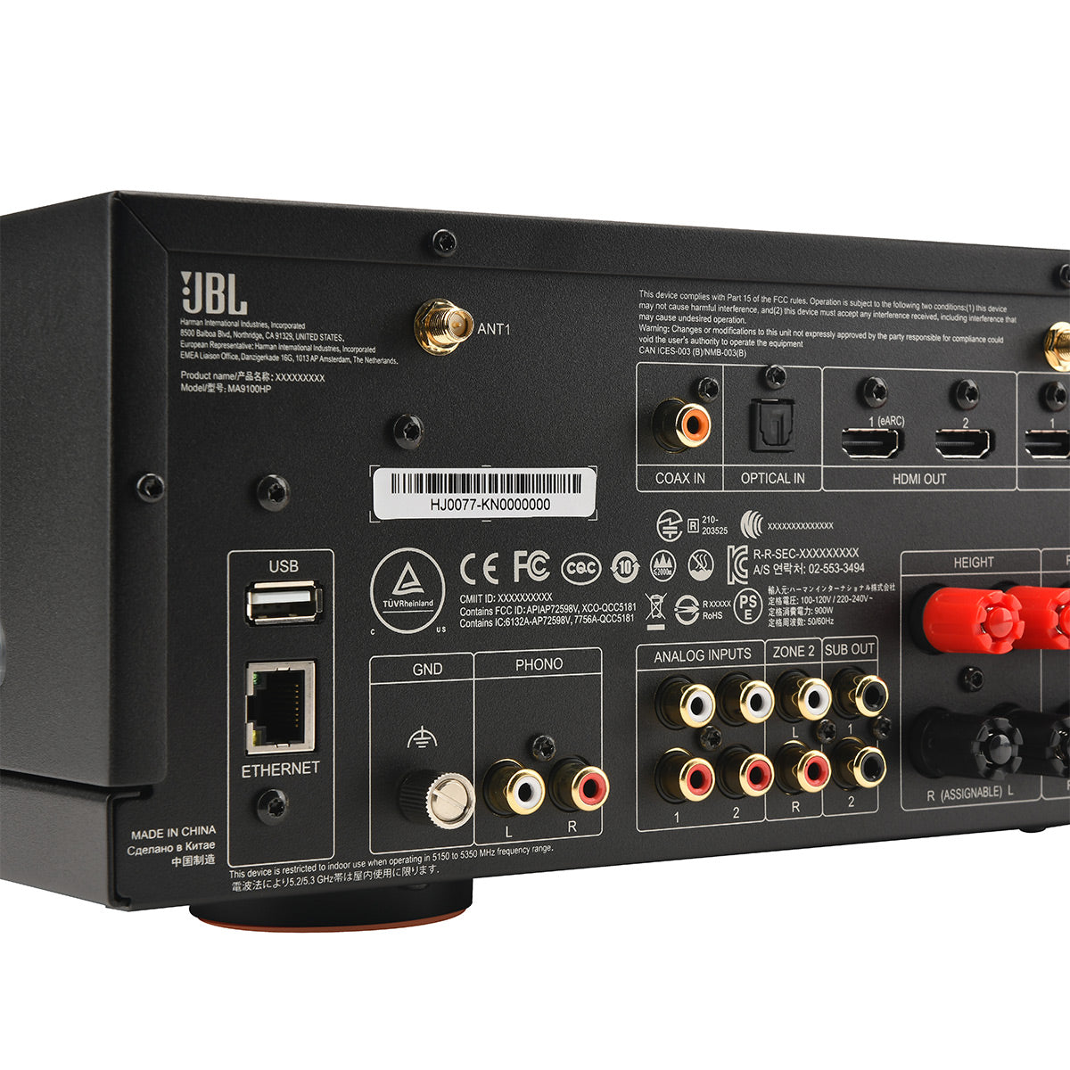 JBL MA9100HP 9.2-Channel 8K AV Receiver (Black)