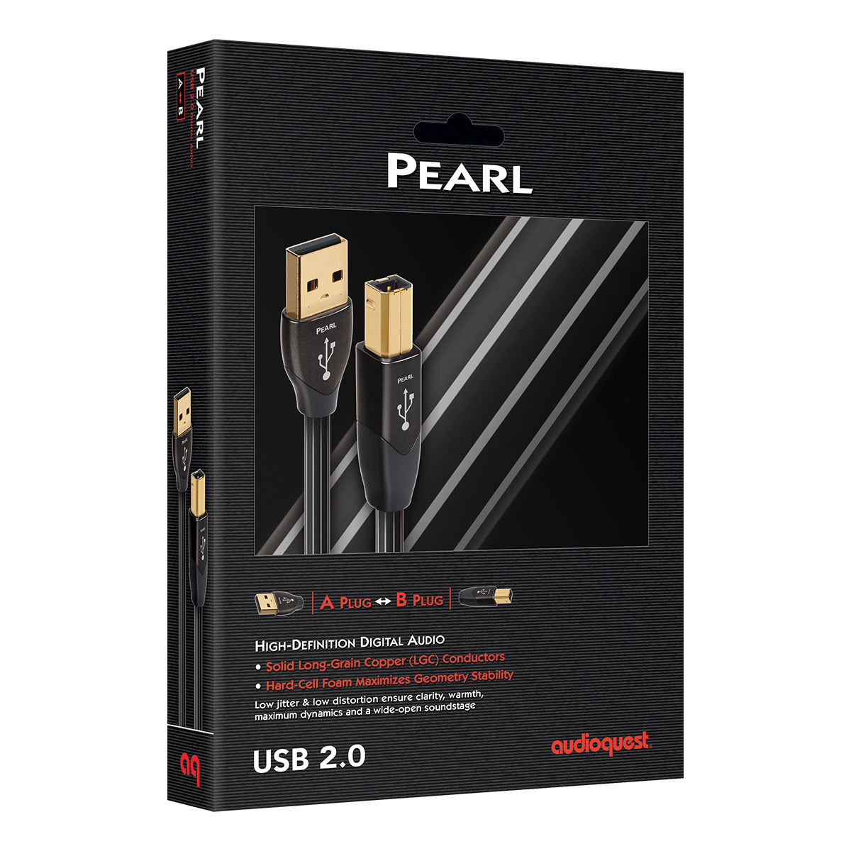 AudioQuest Pearl USB-A to USB-B Cable - 9.84ft. (3m)