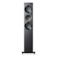 KEF Reference 3 Meta Floorstanding Speaker - Pair (High-Gloss Black/Grey)