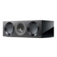 KEF Reference 2 Center Channel Speaker - Each (High-Gloss Black/Grey)