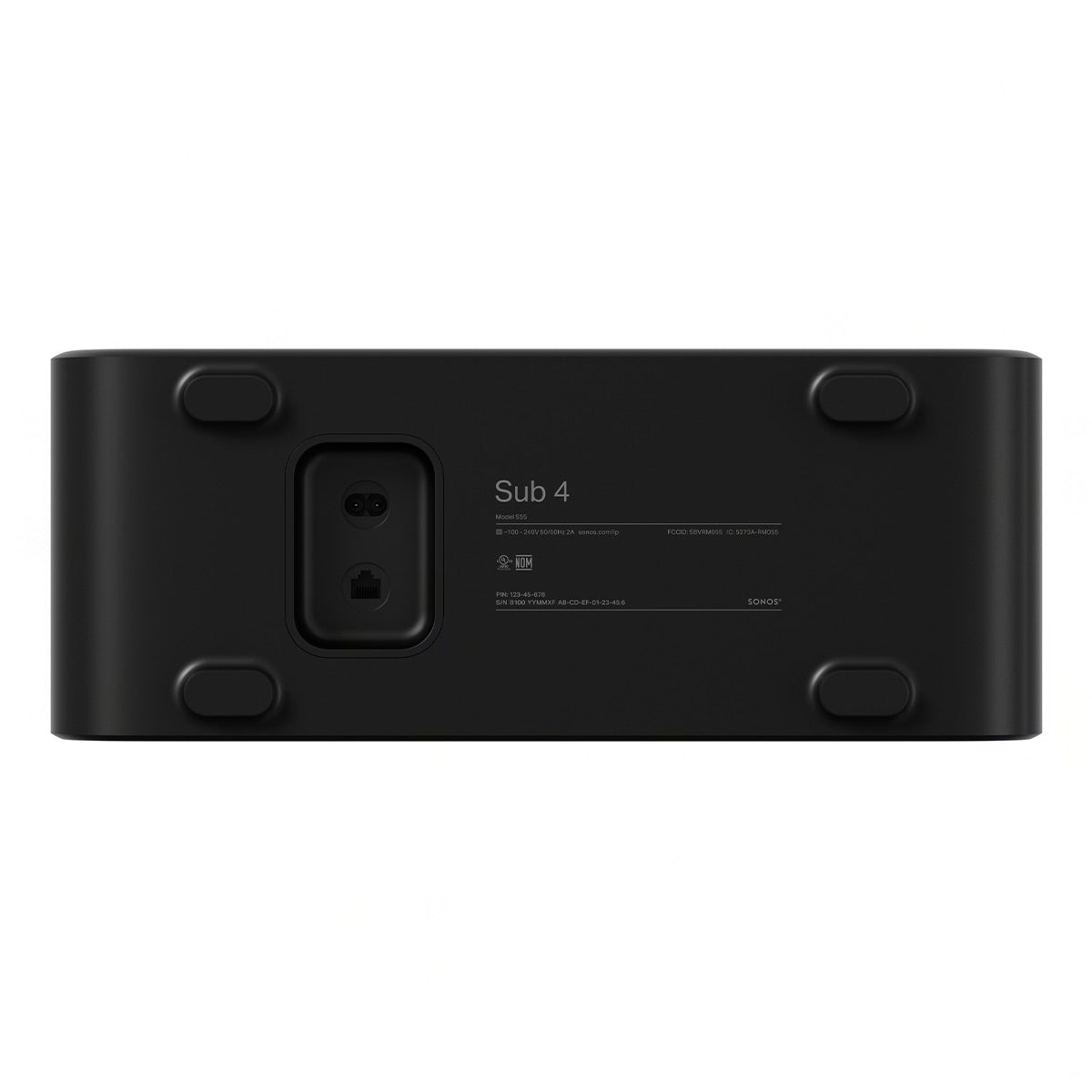 Sonos Ultimate Immersive Set with Arc Ultra Sound Bar, Sub 4 Wireless Subwoofer, and Pair of Era 300 Wireless Speakers (Black)