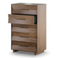 BDI KAVA Bedroom 9685 5-Drawer Chest (Walnut)