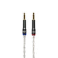 Meze Audio Mono 3.5mm to 3.5mm Silver Plated Cable - 4.2 ft.