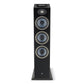 Focal Theva No.3-D 3-Way Bass-Reflex Floorstanding Loudspeakers with 5" Full-Range Up-Firing Drivers - Pair (Black)