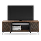 BDI Elements 8709 Weave Media Cabinet with Console Base (Natural Walnut)