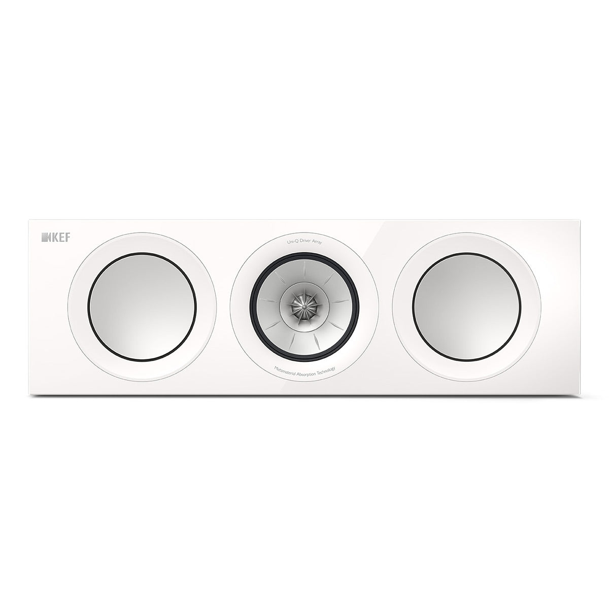 KEF R2 Meta Center Channel Speaker (Gloss White)