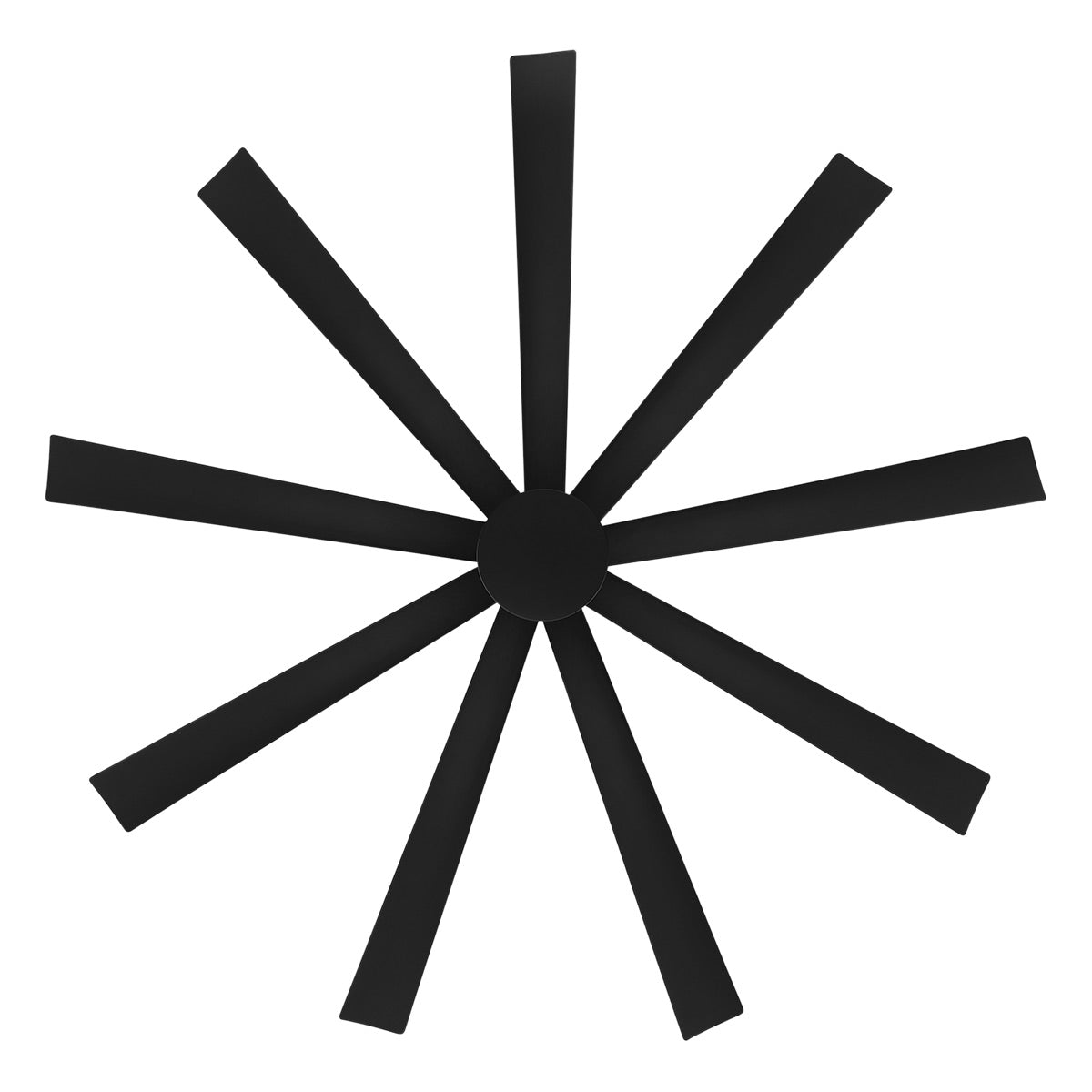 Modern Forms Wynd XL Smart Ceiling Fan - 72" (Matte Black)