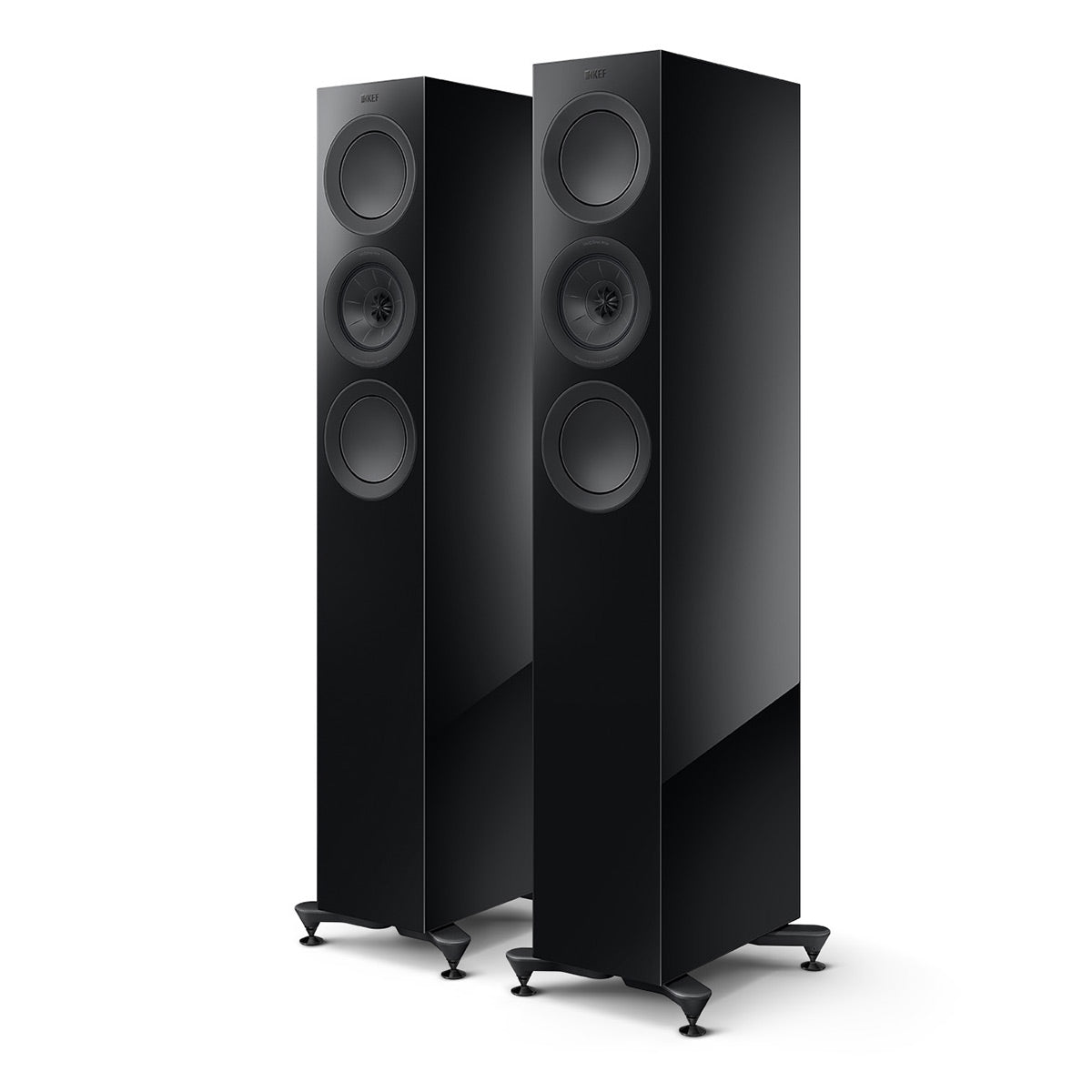 KEF R5 Meta Floorstanding Speaker - Each (Gloss Black)