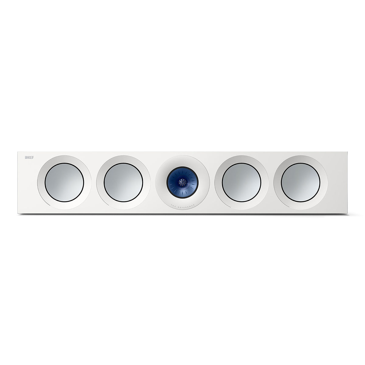 KEF Reference 4 Meta Center Channel Speaker (High-Gloss White/Blue)