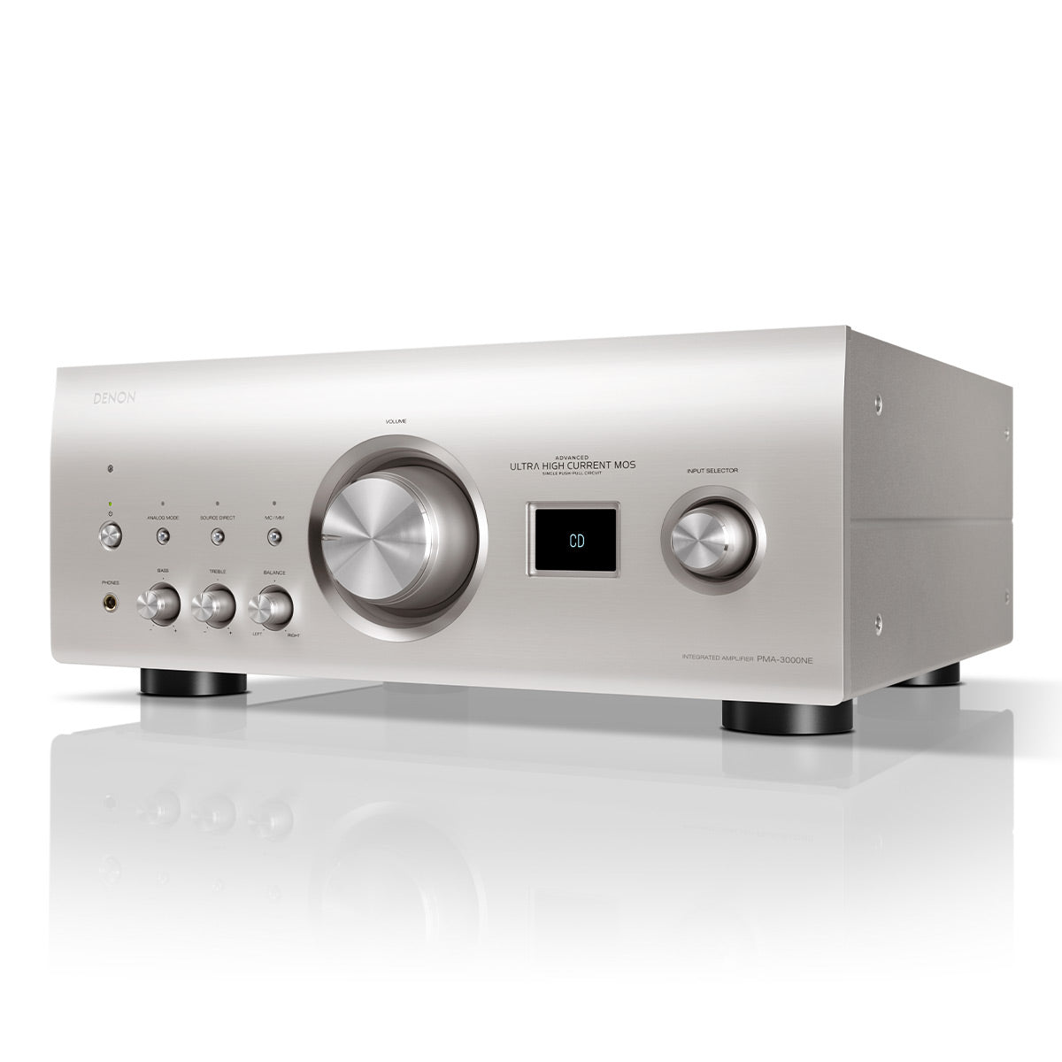 Denon PMA-3000NE Reference 2-Channel Integrated Amplifier (Silver)