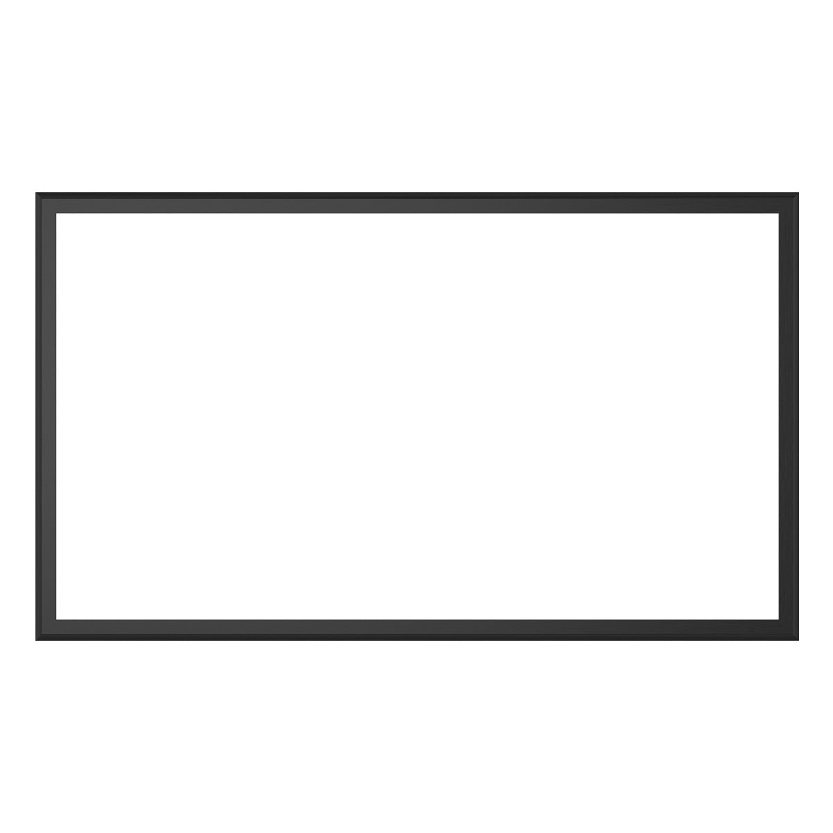 Deco TV Frames 65" Customizable Alloy Scoop Frame for Samsung The Frame TV 2021-2024 (Anodized Black)