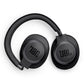 JBL Live 770NC Wireless Over Ear Noise Cancelling Headphone Bundle with gSport Case (Black)