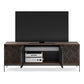 BDI Elements 8709 Weave Media Cabinet with Console Base (Toasted Oak)
