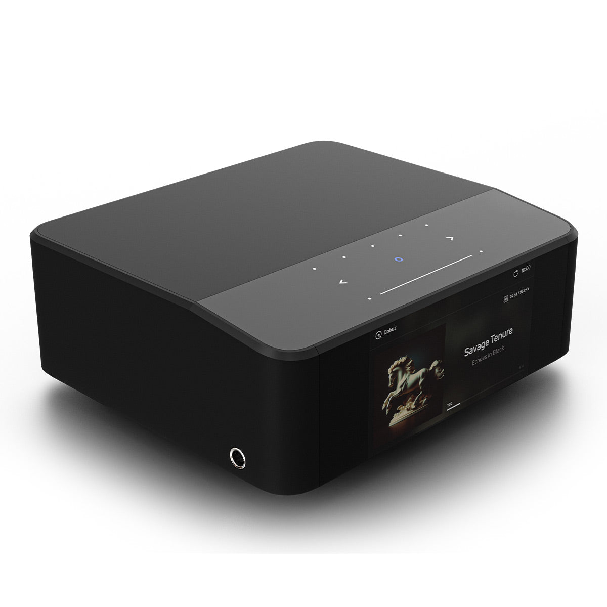 Bluesound Node Icon Wireless Music Streamer with RC1 Remote (Black)