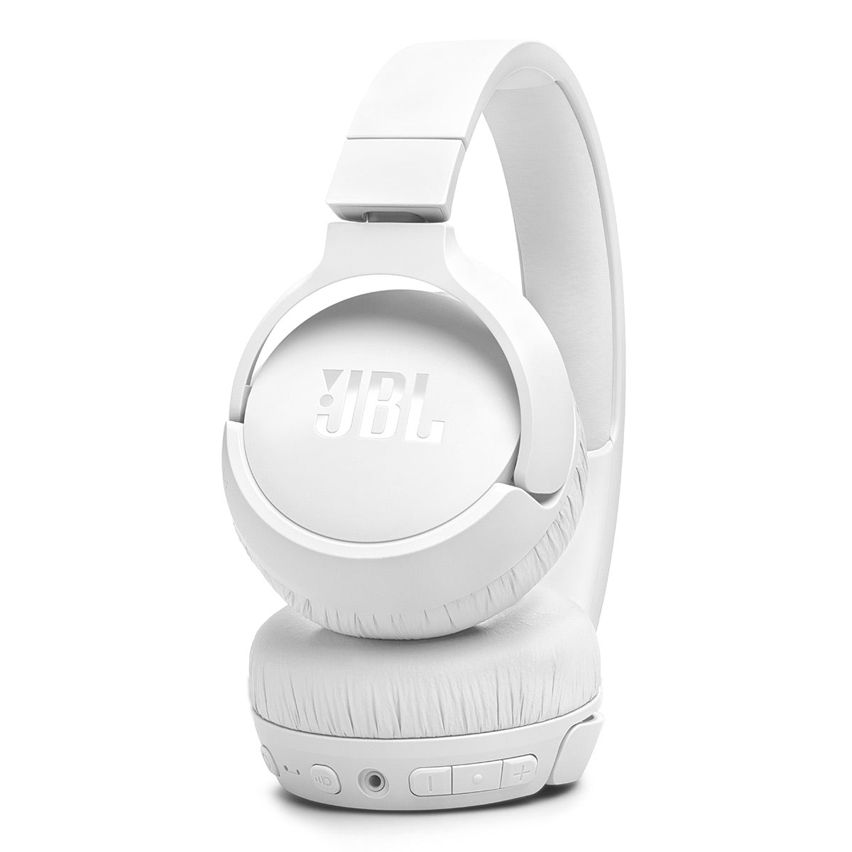 JBL Tune 670NC Wireless On-Ear Adaptive Noise Cancelling Headphones (White)