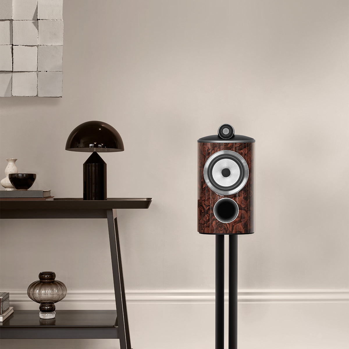 Bowers & Wilkins 805 D4 Signature 2-Way Bookshelf Speaker - Pair (California Burl Gloss)