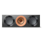 KEF Reference 2 Center Channel Speaker - Each (High-Gloss Black/Copper)