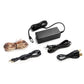 Audio-Technica AT-LP60X-BK Fully Automatic Belt-Drive Stereo Turntable (Black) with Audioengine A2+ Premium Powered Wireless Desktop Speakers - Pair (Black)