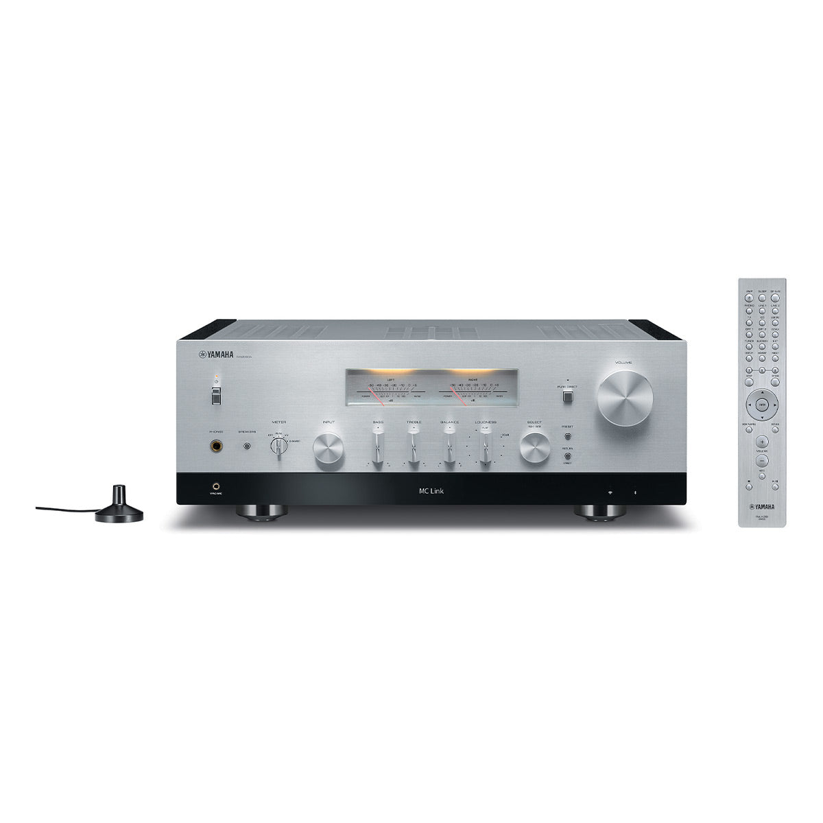 Yamaha R-N2000A Network Receiver Bundle with AudioQuest Sky 3m HDMI (Silver)