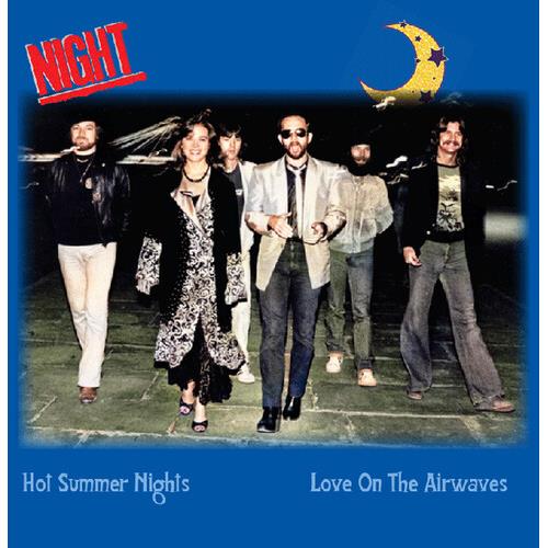 Hot Summer Nights / Love On The Airwaves (Light Blue) - 7-Inch Single (Blue)