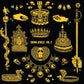 Big Crown Records presents Crown Jewels Vol. 2 / Various (Golden Haze) - Vinyl LP