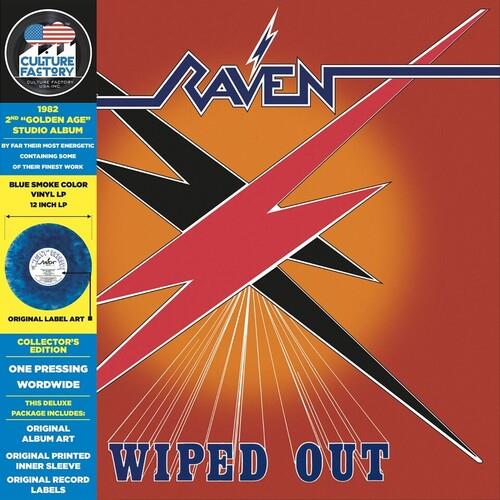 Wiped Out - Orange & Blue Smoke - Vinyl LP (Orange/Blue)