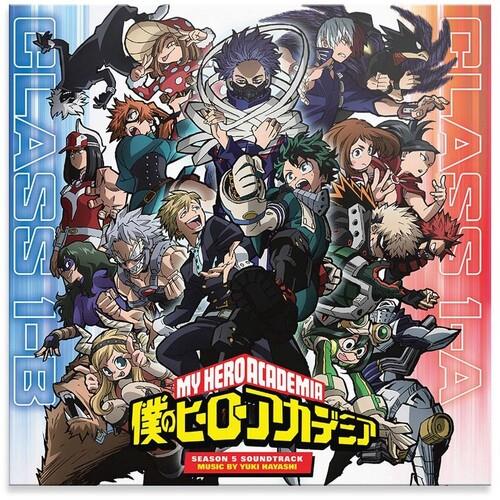 My Hero Academia: Season 5 (Original Series Soundtrack) (MHA) - Vinyl LP 150 Gram (Blue/Red)