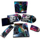 Limited edition vinyl box set featuring colorful artwork of classical statues and two black records