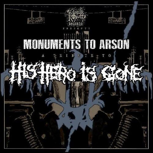 Monuments To Arson: A Tribute To His Hero Is Gone (Various Artists) - Vinyl LP (Black/White)