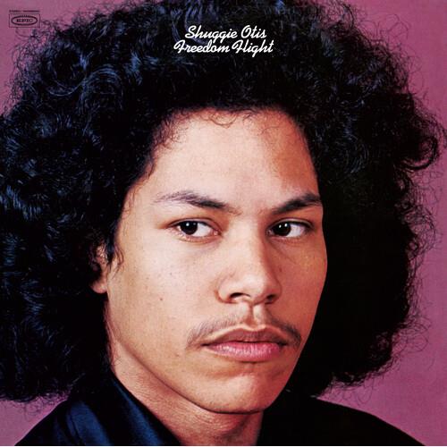 Portrait of a man with a large afro hairstyle against a purple background