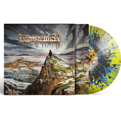 Bleed-Abide - Translucent Lemonade - Vinyl LP (Yellow/Black/Blue)