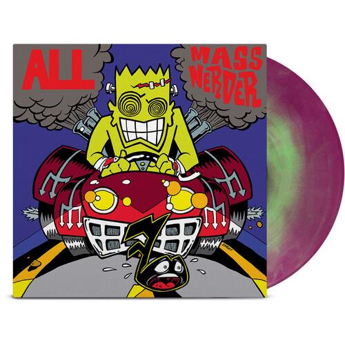 Mass Nerder - Opaque Green & Purple Galaxy - Vinyl LP (Green/Purple)