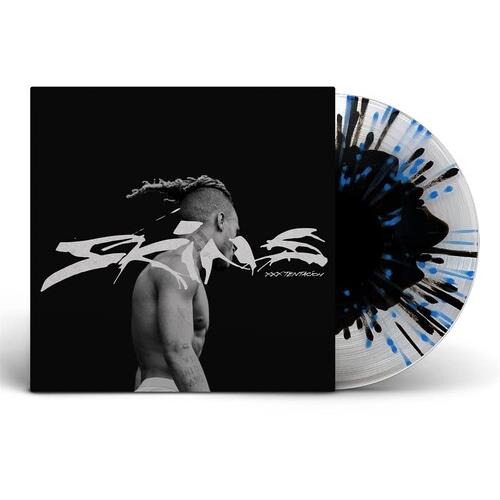 Skins - Color in Color w/Splatter - Vinyl LP (Black/Blue)