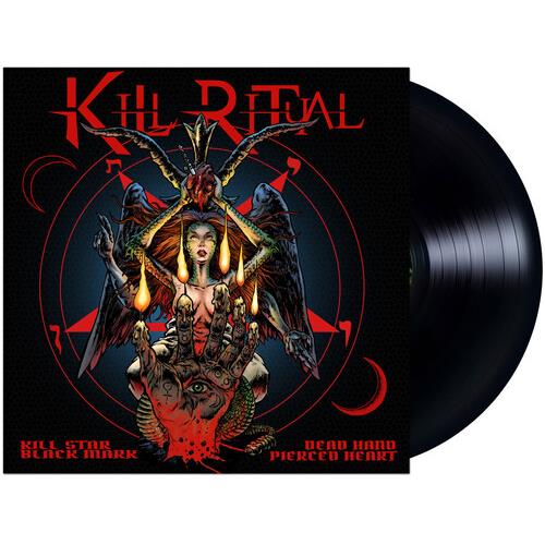 Kill Star Black Mark Dead Hand Pierced Heart - Vinyl LP