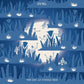 The Day My Father Died - Bone Blue Jay - Vinyl LP (White/Blue)