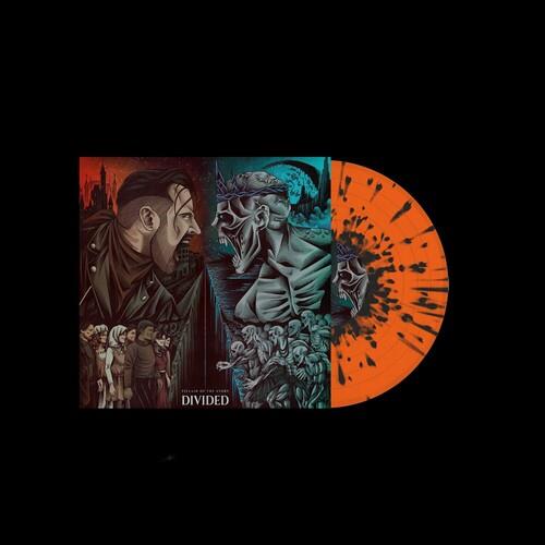 Divided - Orange/blue Splatter - Limited Edition Vinyl LP (Orange/Blue)