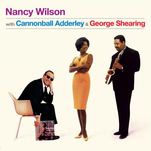 Vinyl LP cover featuring a woman in an orange dress standing between two seated men in suits